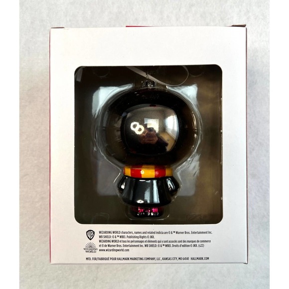 Harry Potter Blown Glass Christmas Tree Ornament Hallmark NEW - Picture 4 of 4